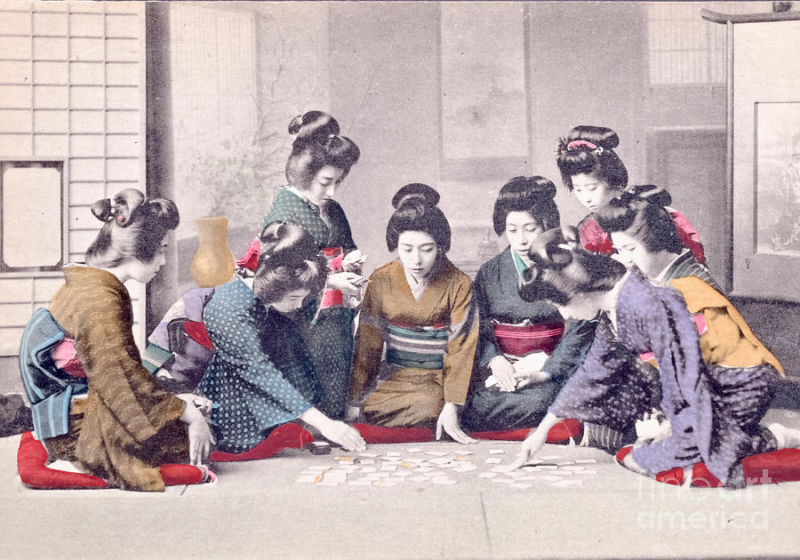 Geisha Photograph - Geishas by Delphimages Photo Creations Geisha Photograph - Geishas by Delphimages Photo Creations