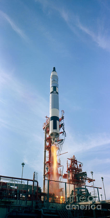 Gemini 12 spacecraft takeoff Photograph by Muirhead Gallery - Fine Art ...