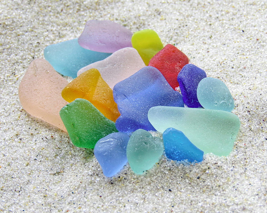 Gems in the Sand Photograph by Janice Drew
