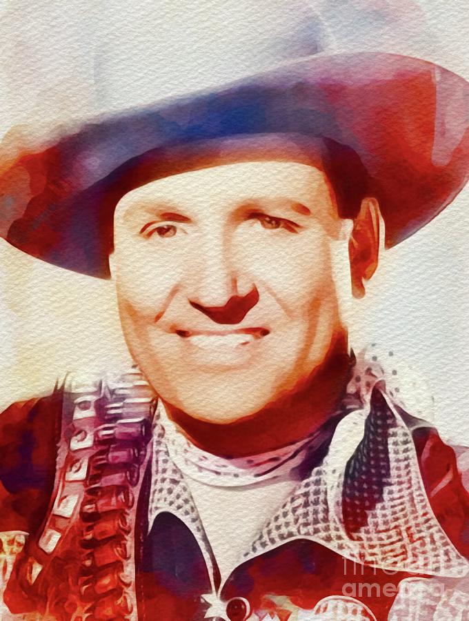 Gene Autry Hollywood Legend Painting By Esoterica Art Agency Fine