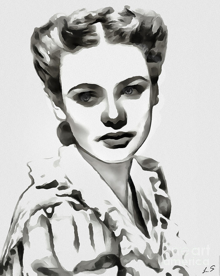 Gene Tierney collection - 1 Digital Art by Sergey Lukashin | Fine Art ...