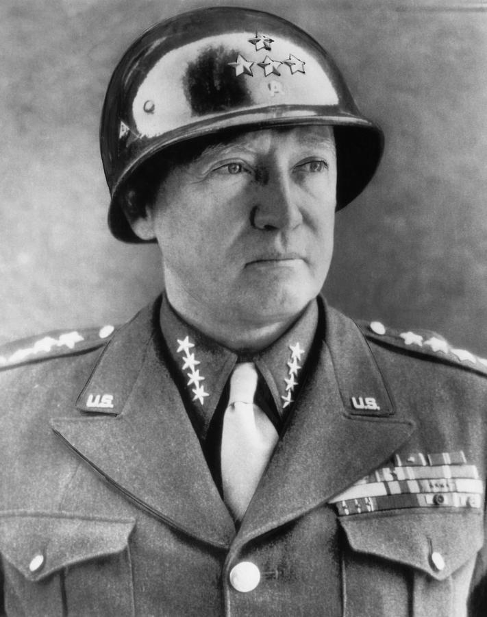 General George S. Patton Jr. 1885-1945 Photograph by Everett