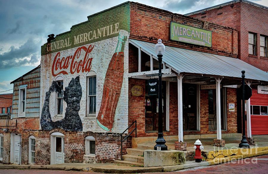 General Mercanites Coca-Cola Wall Mural Ad Photograph by Savannah Gibbs