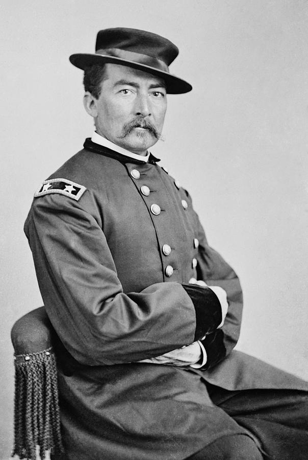General Philip Sheridan - Union Civil War Photograph by War Is Hell Store