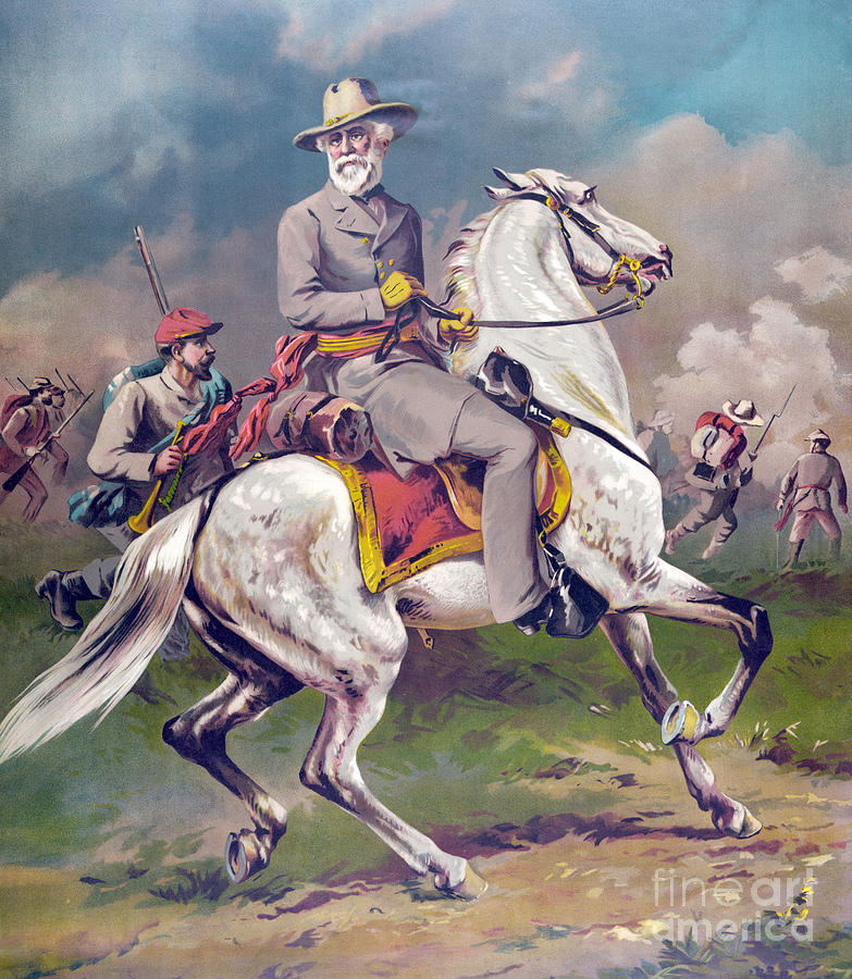 General Robert E Lee Painting by American School - Fine Art America