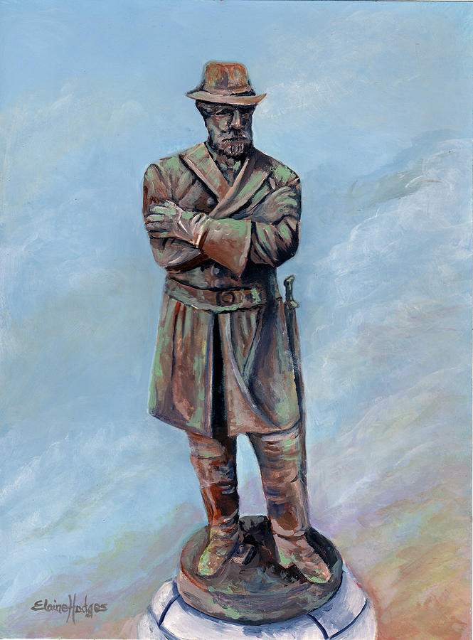 General Robert E. Lee Monument Painting