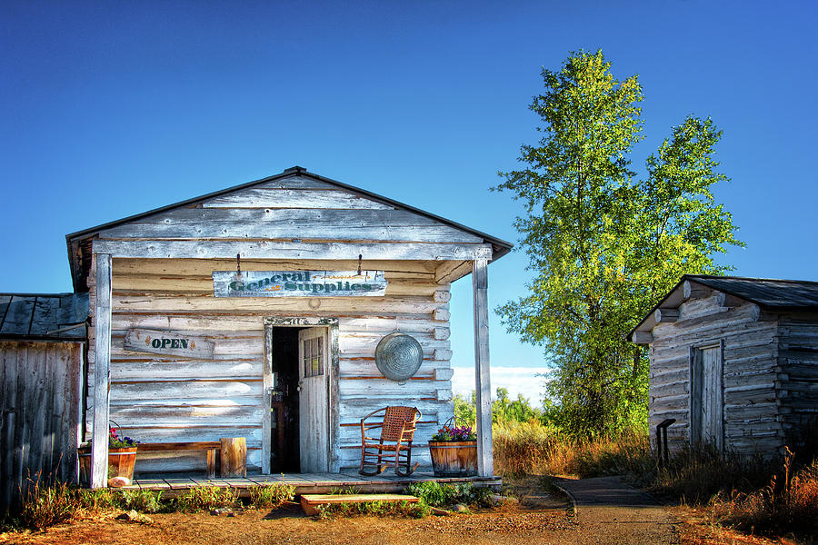 General Store in Grand Tetons Historic District Photograph by Carolyn Derstine