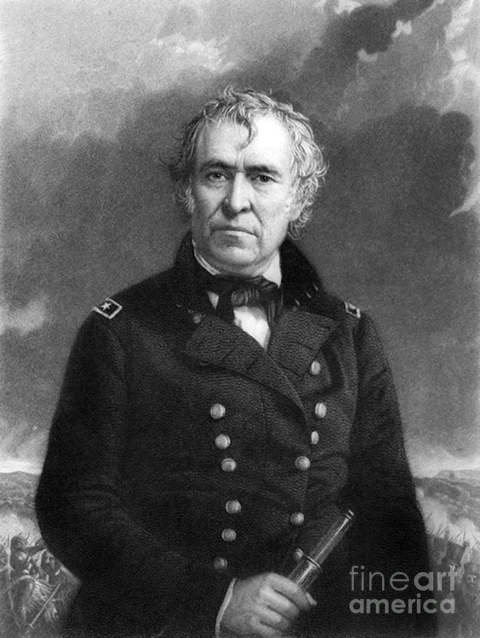 General Zachary Taylor, 1848 Photograph by Science Source