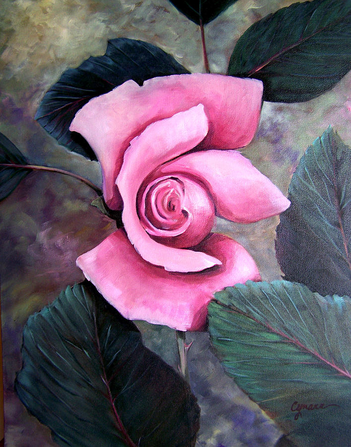 Generational Rose Painting by Cynara Shelton