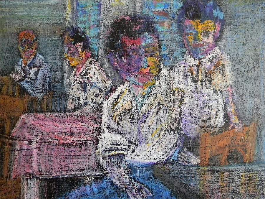 Generations Painting by Marwan George Khoury