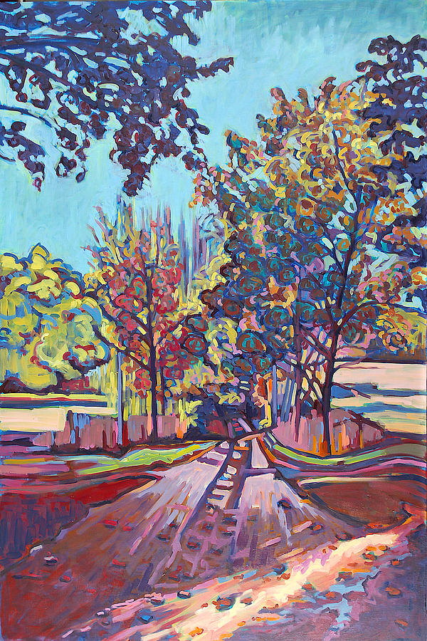 Geneva Road Painting By Nina Weiss - Fine Art America