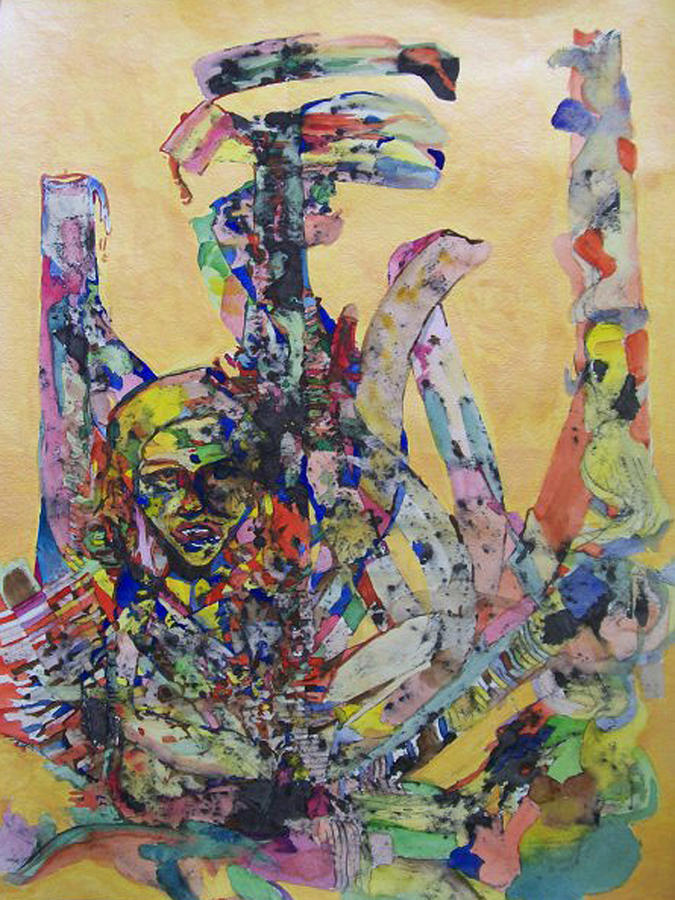 Genie Unbottled Uncorked Painting by James Christiansen