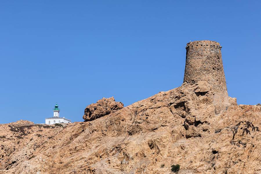 Genoese Tower L'Ile Rousse - Corsica Photograph by Joana Kruse - Pixels
