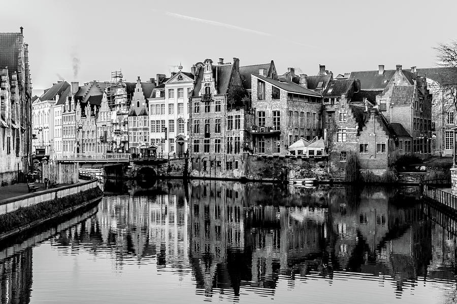 Gent Canal Photograph by Rebekah Zivicki
