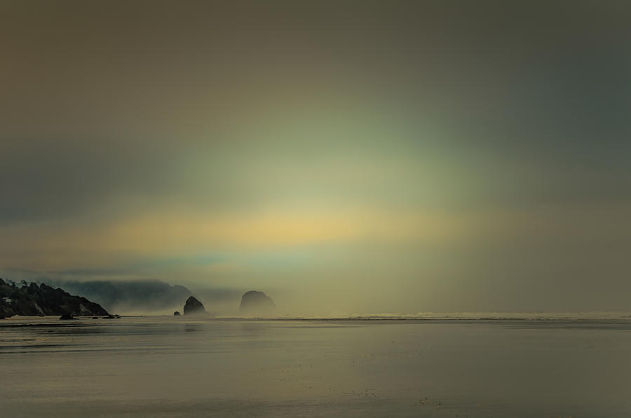 Gentle Coastal Sunrise Photograph by Don Schwartz