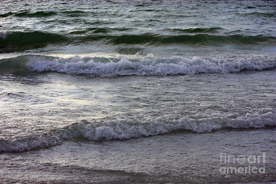 Gentle Gulf Waves Photograph
