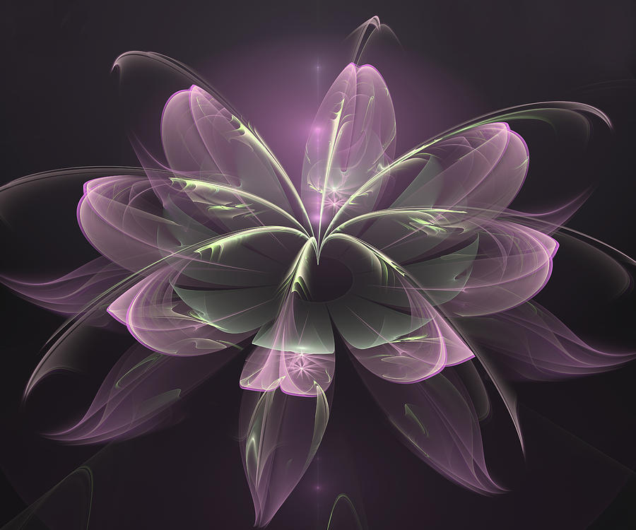 Flowers Still Life Digital Art - Gentle Kindnesses by Georgiana Romanovna