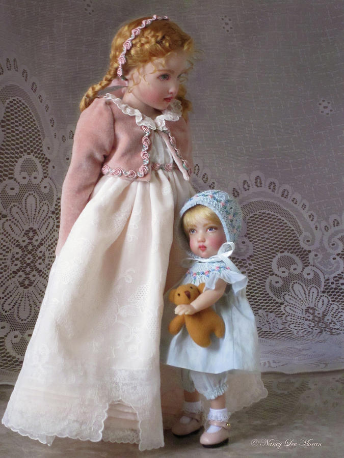 Doll Photograph - Gentle Kish Dolls by Nancy Lee Moran