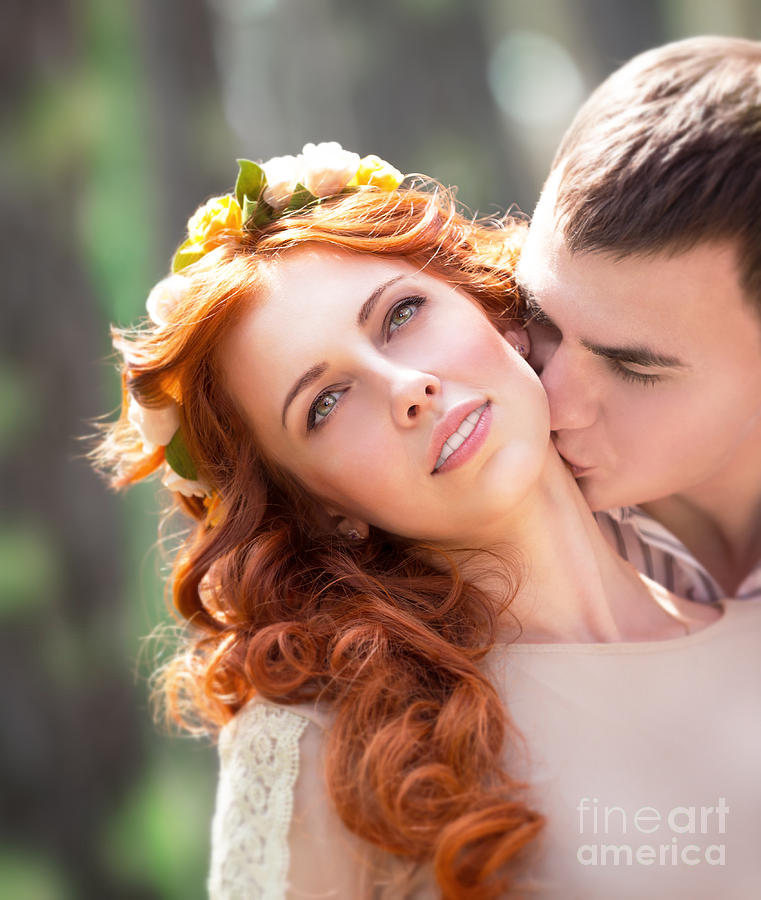 Gentle loving couple Photograph by Anna Om | Fine Art America