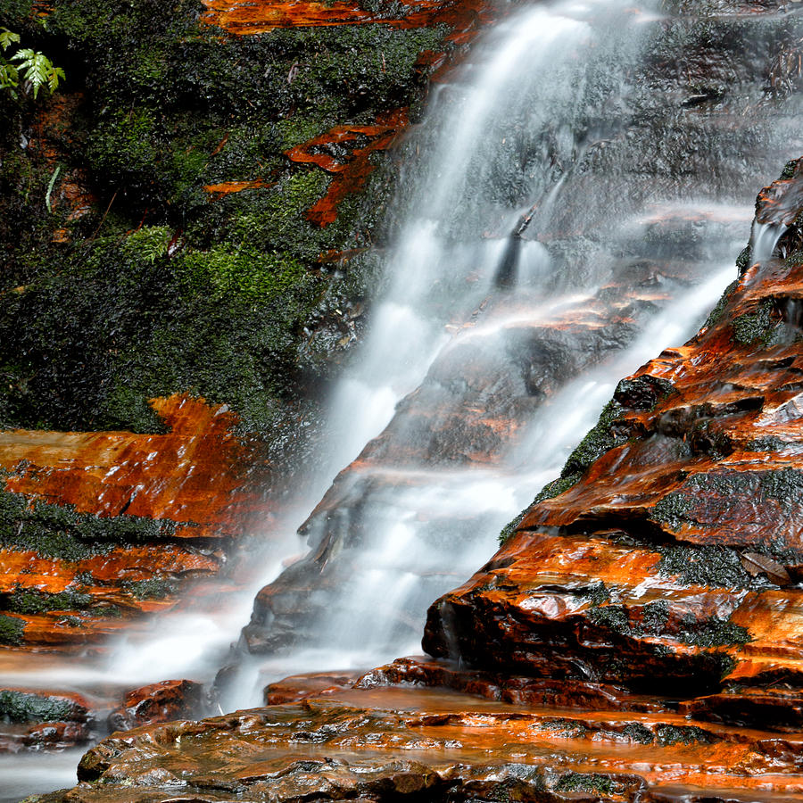 Waterfall Photograph - Gentle by Nicholas Blackwell