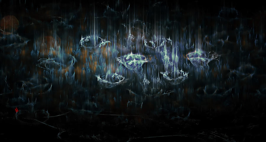 Gentle Rain Digital Art