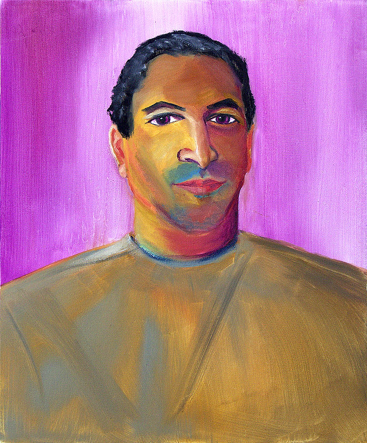 Gentle Soul and Great Salesman Painting by Asha Carolyn Young