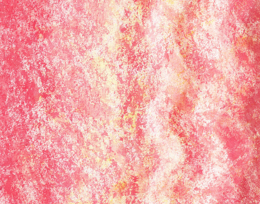 Gentle Wave Pink Abstract Painting by Irina Sztukowski