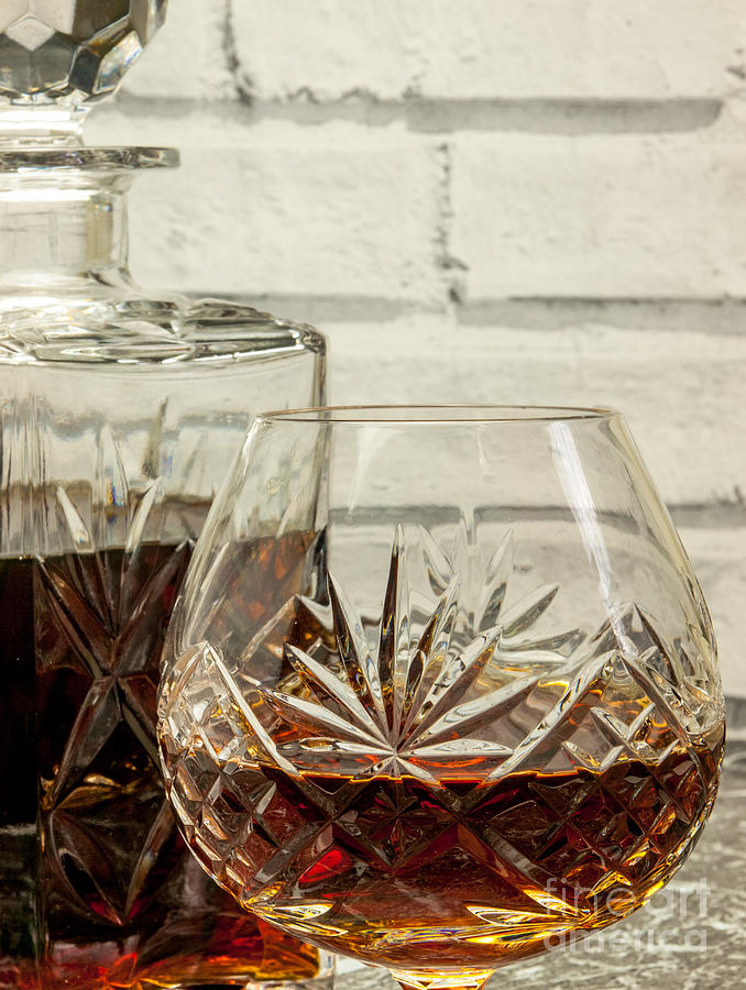 Gentlemen's Pleasure Brandy Photograph by FWH Photography Fine Art