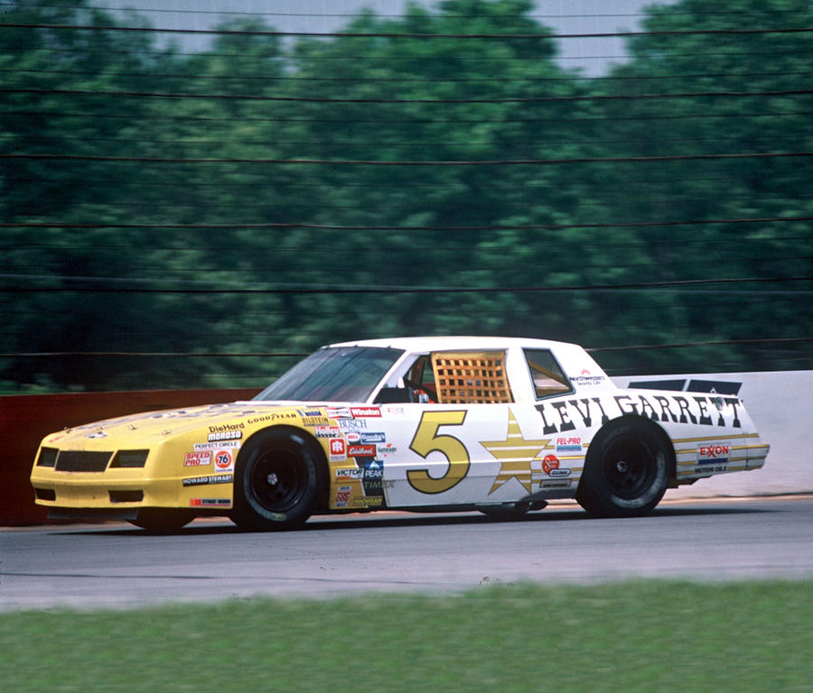 Geoff Bodine # 5 Levi Garrett Chevrolet At Pocono Photograph by David ...