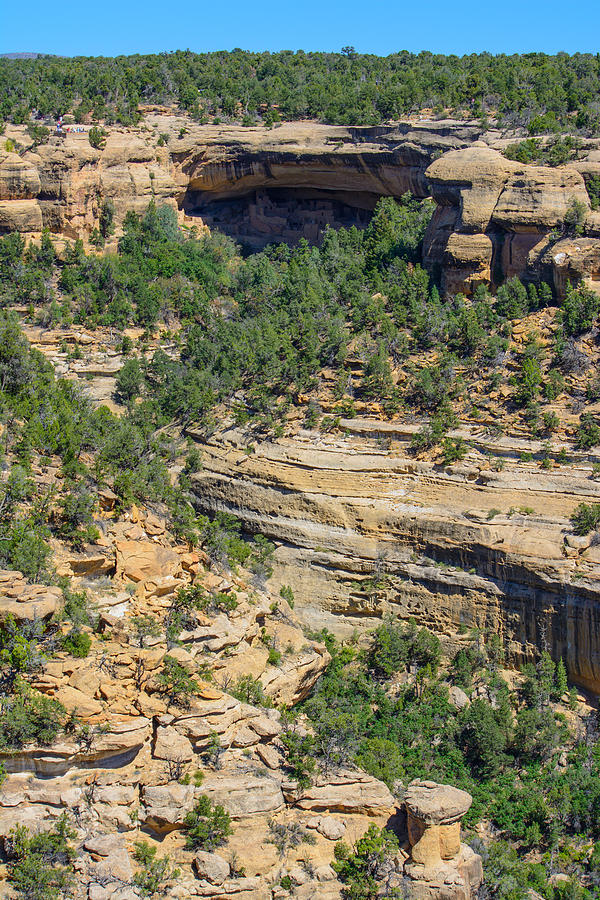 Geography of a Cliff Dwelling Photograph by Tikvahs Hope