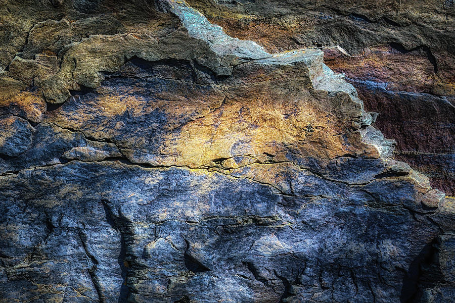 Geologic Abstract Photograph by James Barber