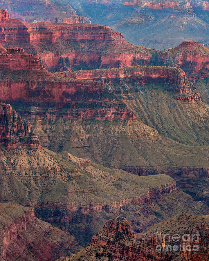 Geological Formations North Rim Grand Canyon National Park Arizona Photograph by Dave Welling