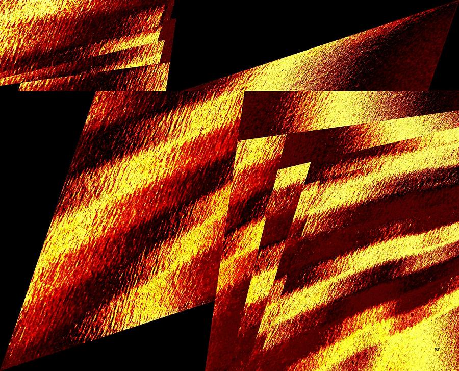 Abstract Digital Art - Geometric Abstract 8 by Will Borden