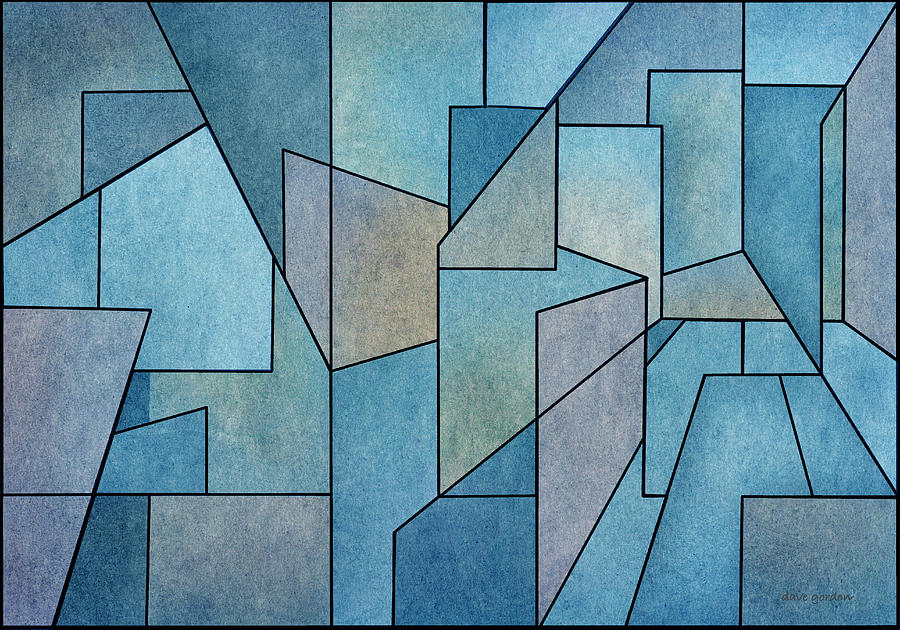 Geometric Abstraction III Digital Art by David Gordon