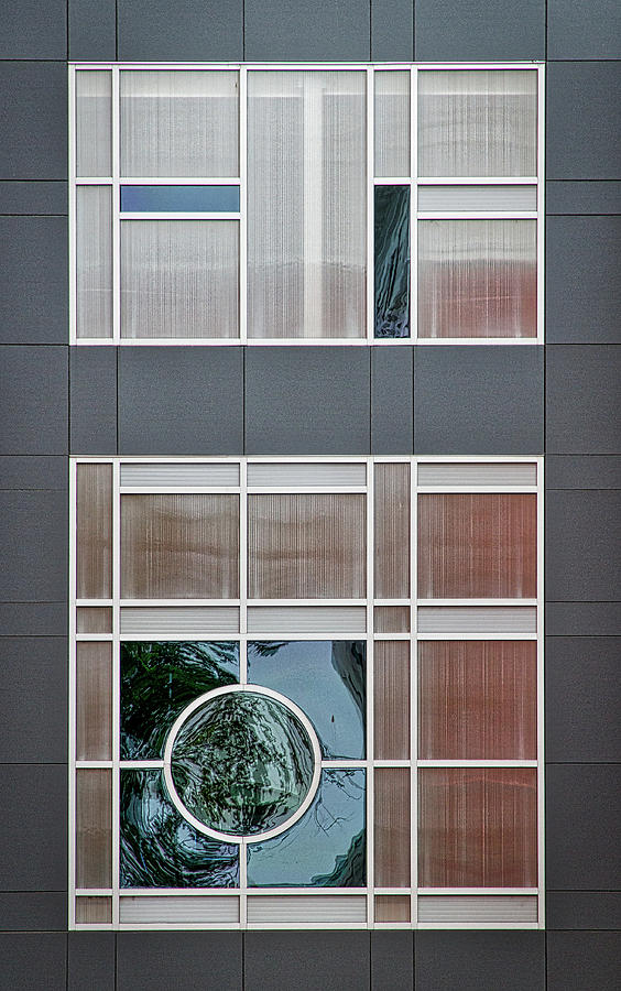 Geometric Window Abstract #2 Photograph by Stuart Litoff