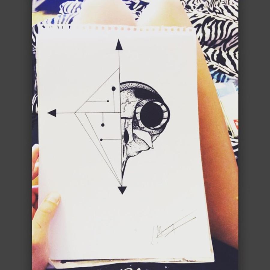Geometry / Skull Photograph by Clody Marques