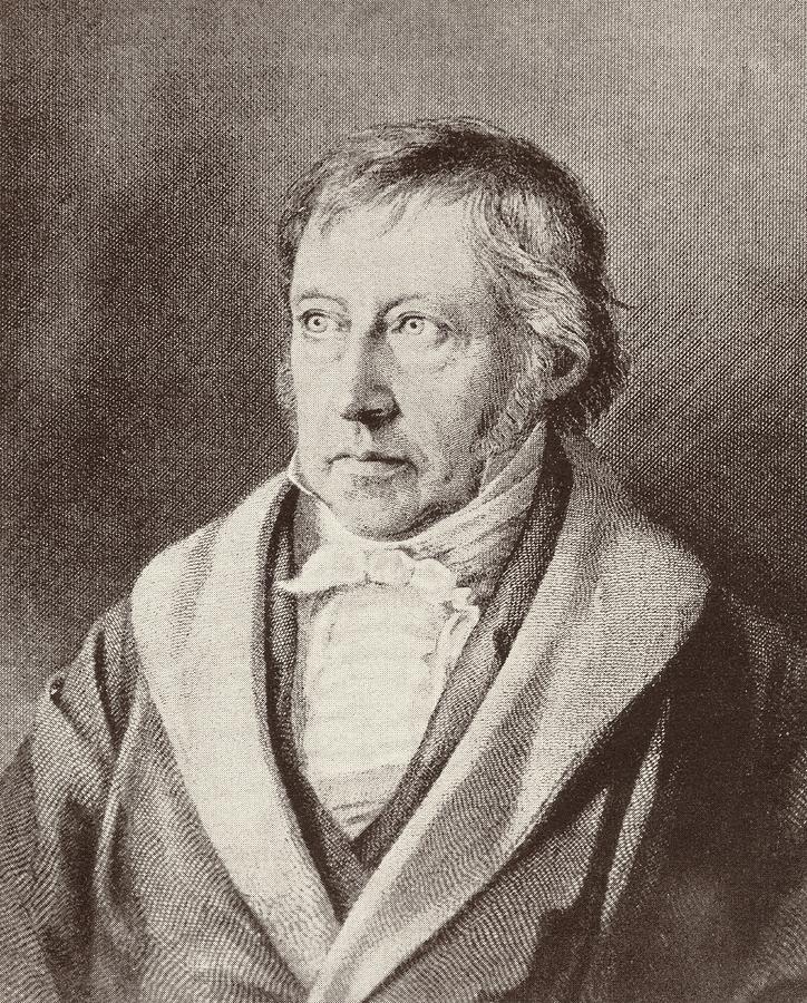 Georg Wilhelm Friedrich Hegel, 1770 To Drawing By Vintage Design Pics