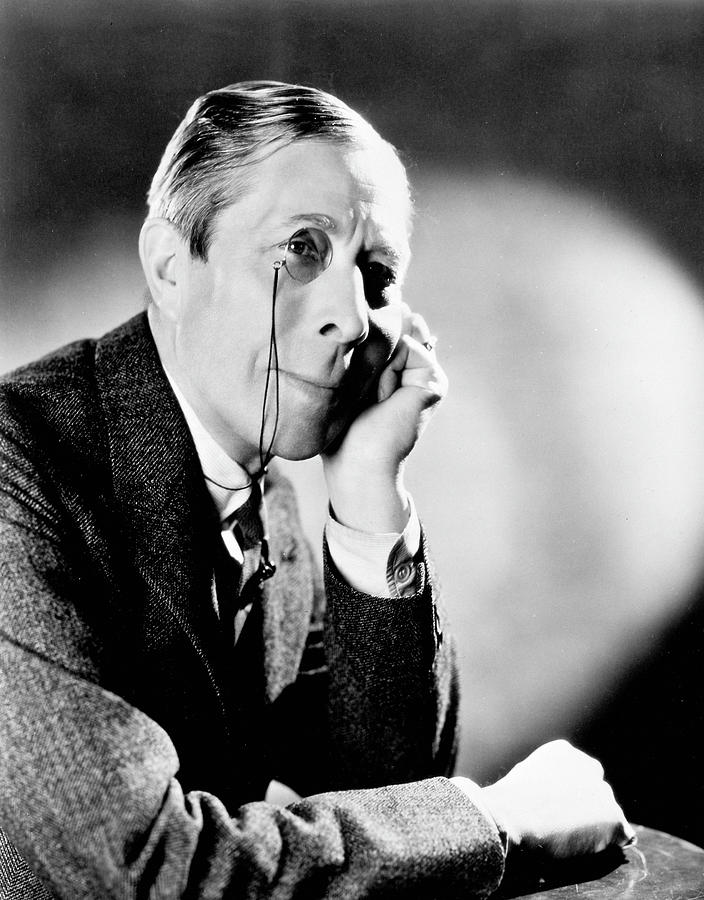 George Arliss Photograph by Granger