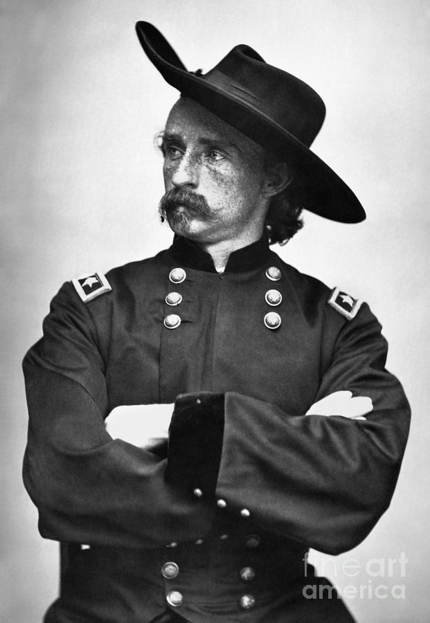 George Custer (1839-1876) Photograph by Granger