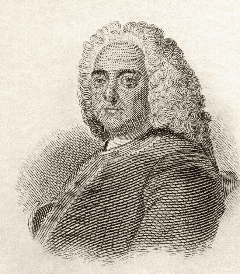 George Frideric Handel, 1685 To 1759 Drawing by Vintage Design Pics ...