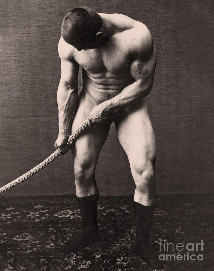 Nude Photograph - George Hackenschmidt by English School