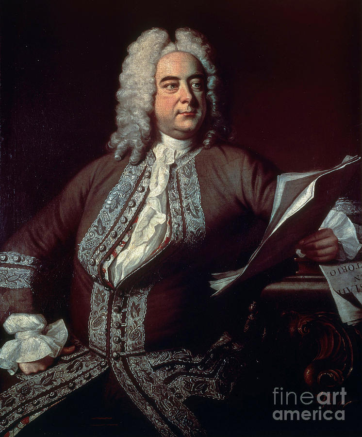 George Handel, German Baroque Composer Photograph by Science Source