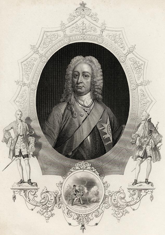 George II 1683-1760. King Of England Drawing by Vintage Design Pics ...