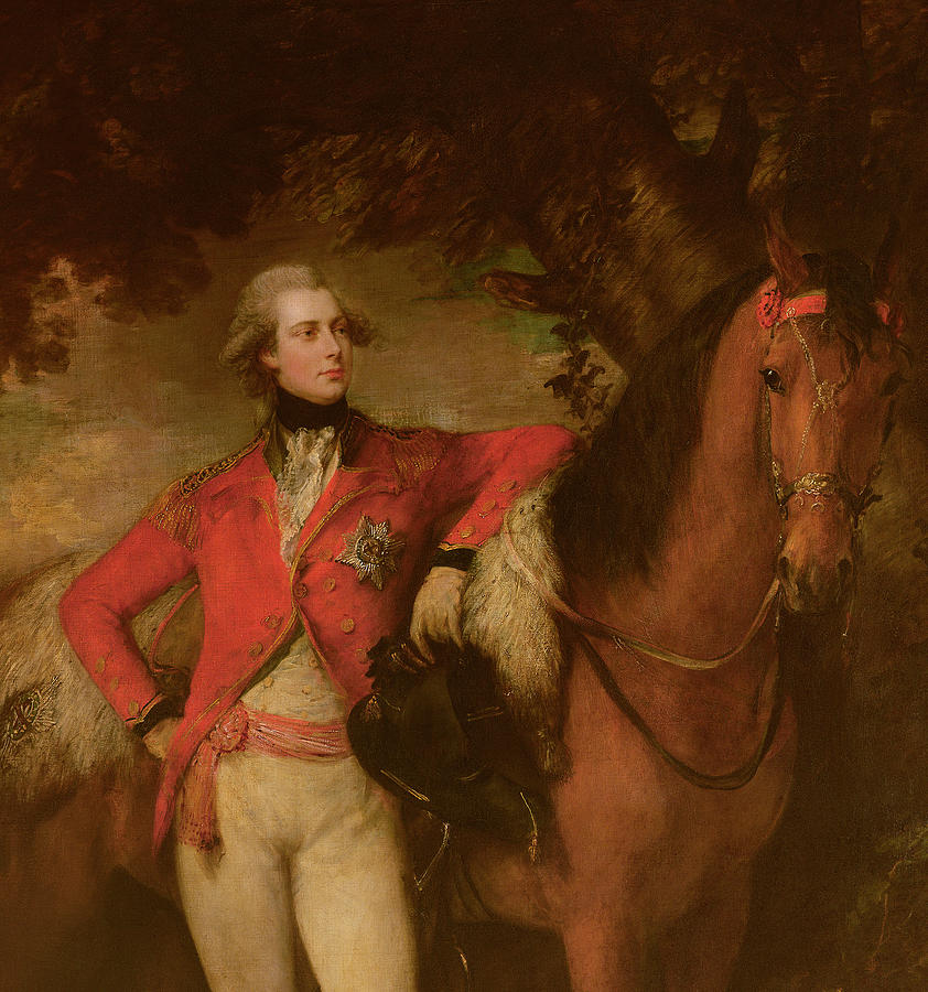 Thomas Gainsborough Painting - George IV as Prince of Wales by Thomas Gainsborough