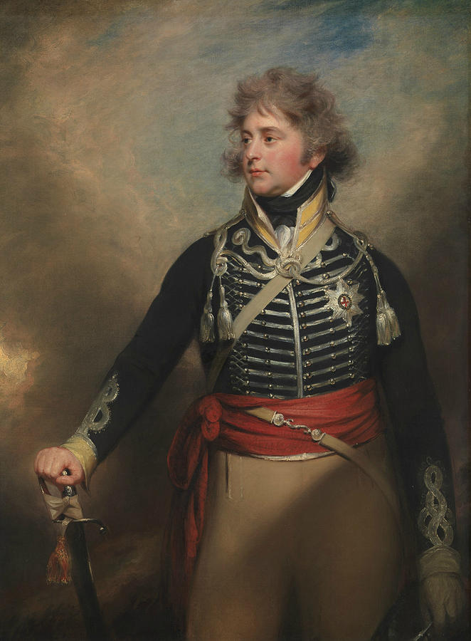 George IV, When Prince of Wales Painting by William Beechey