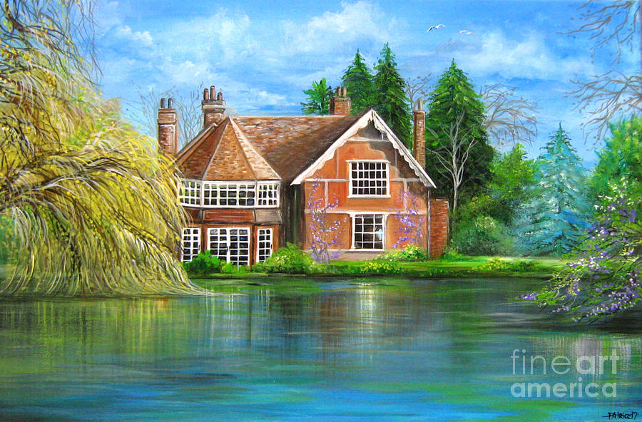 George Michaels Estate in Goring,England Painting by Bella Apollonia