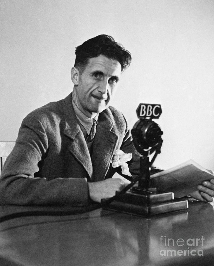 George Orwell Photograph by Granger