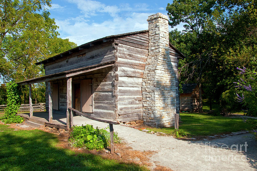 George Rogers Clark Cabin One Photograph by Bob Phillips