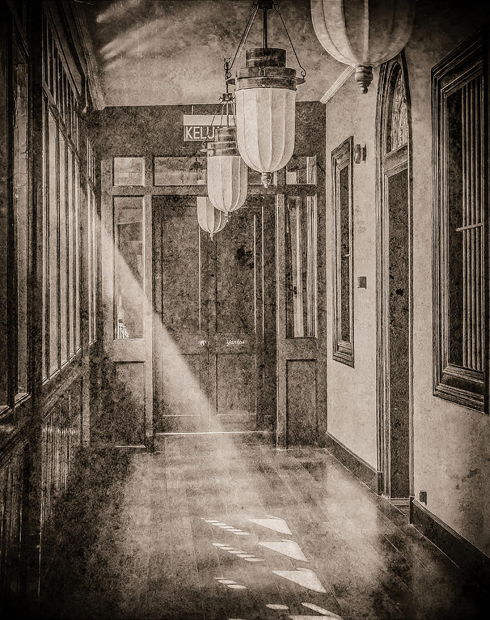 George Town, Penang, Malaysia - Lanterns and Light, Silverplate Photograph by Mark Forte