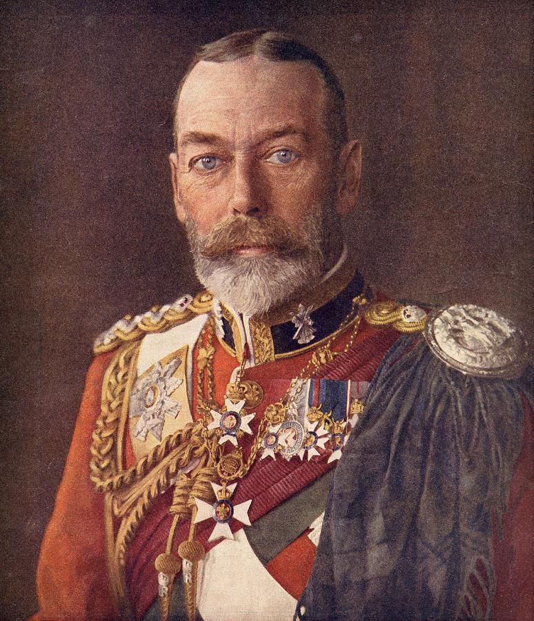 George V, 1865 To 1936. King Of England Drawing By Vintage Design Pics ...